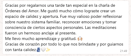 Testimonio de Romina