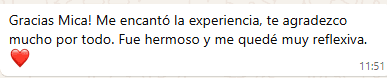 Testimonio de Andrea